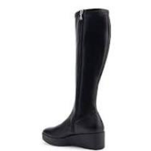 Aerosoles Cecina Wedge Boot, Black. NEW in box. - Picture 3 of 5